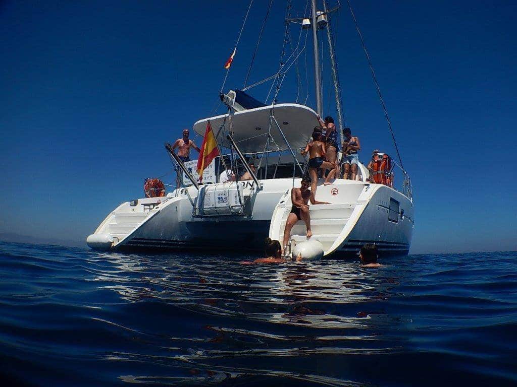 hire a catamaran in malaga
